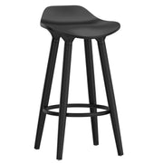 Trex 26'' Counter Stool, set of 2 BLACK